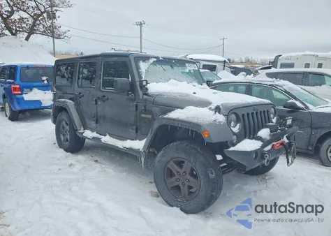 2016 Jeep Wrangler Unlimited Sport из США, поврежденный, VIN 1C4BJWDG4GL216085